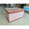 Folding HDPE Plastic Storage Crate With Attached Lid